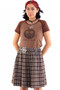 Vintage 90's Lloyd New York Plaid Skirt