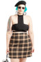 Vintage 90's Clueless Italian Plaid Mini Skirt