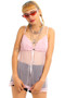Vintage 90's Pink Cupcake Babydoll Top