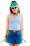 Vintage 90's Princess Baby Blue Tank Top