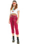 Vintage 90's Berry Cute Striped Trousers