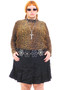 Vintage 90's Sheri Leopard Long-Sleeve Shirt