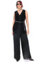 Vintage 90's Ann Taylor Black Velvet Jumpsuit