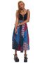 Vintage 90's Grunge Patchwork Maxi Skirt 1