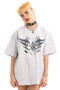 Vintage Y2K Dragon Queen Tattoo Tee