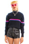 Vintage 80's Bubblegum Stripe Sweater