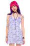 Babydoll Lavender Micro Slip Dress