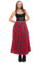 Muzzle Plaid Maxi Kilt
