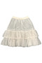 Louisa May Sheer Floral Ruffle Skirt