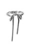 Bow Ribbon Stainless Steel Ring
