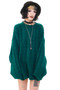 Vintage 90's Thick Emerald Knit Pullover Sweater