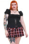 Alice Black Underbust Corset Top