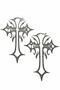 Gothique Cross Earrings