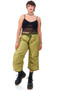 Vintage Y2K Olive Green Quilted Liner Pants - M/L