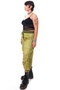 Vintage Y2K Olive Green Quilted Liner Pants - M/L