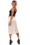 Not-Quite-Vintage Silk Slip Skirt - S/M