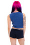 Vintage 80's Knit Cobalt Sweater Vest - XS