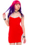 Vintage Y2K Cherry Bomb Cotton Slip Dress - XS