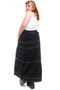 TUNNEL VISION SECONDHAND (GRADE A) Black Carmen 5-in-1 Convertible Cargo Skirt