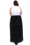 TUNNEL VISION SECONDHAND (GRADE A) Black Carmen 5-in-1 Convertible Cargo Skirt