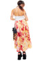 Vintage Y2K Vacation Pleated Maxi Skirt - XS/S