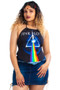 Vintage Renewed Pink Floyd Halter Details