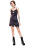 TUNNEL VISION SECONDHAND (GRADE A) Josie Black Mini Slip Dress