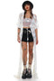 Vintage Y2K Angelic White Lace Cover Up
