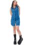 Vintage Y2K Denim Button Me Up Dress 1
