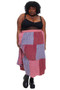 Vintage 90's Patchwork Mix Maxi Skirt 3