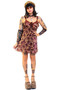 Vintage 90's Rawr!! Tiger Silky Slip Dress