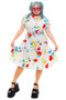 Vintage 70's Primary Flower Power Dress
