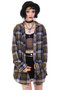 Vintage Y2K Grunge Plaid Flannel Shirt