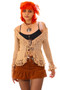 Vintage Y2K Delicate Cream Ruffle Eyelet Cardigan