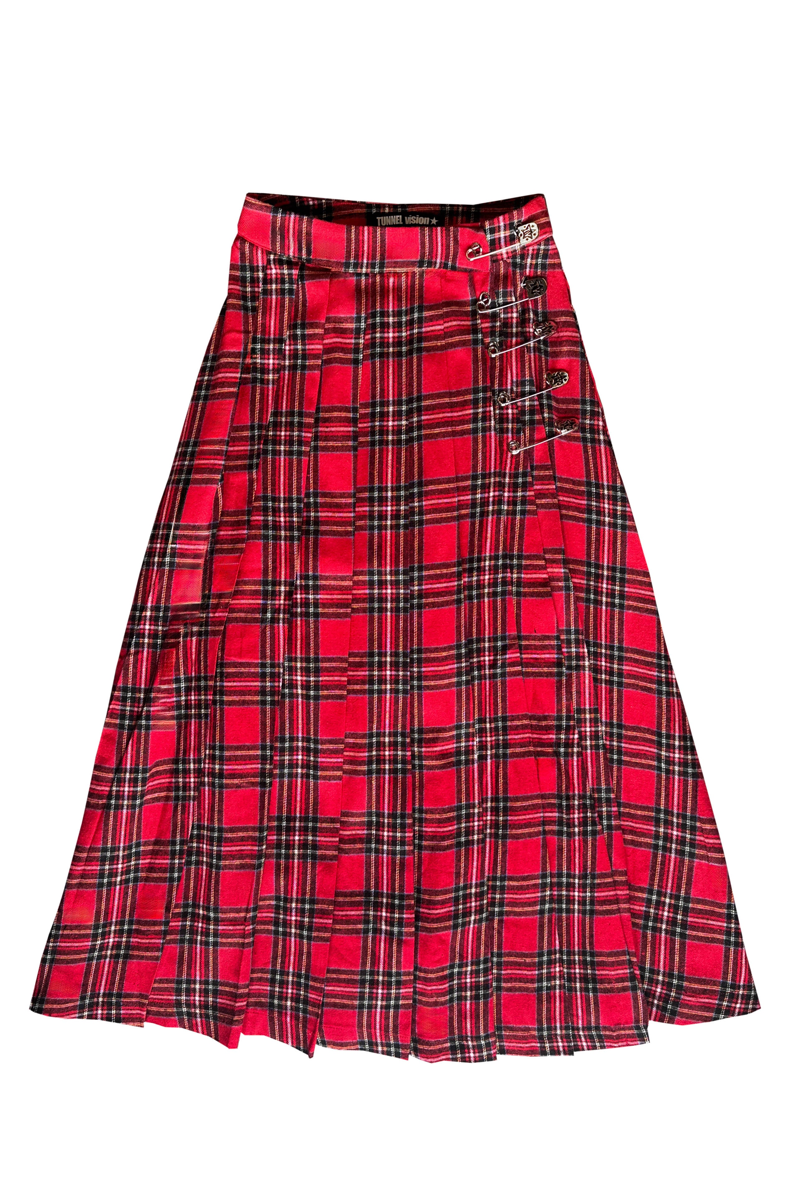 Muzzle Plaid Maxi Kilt