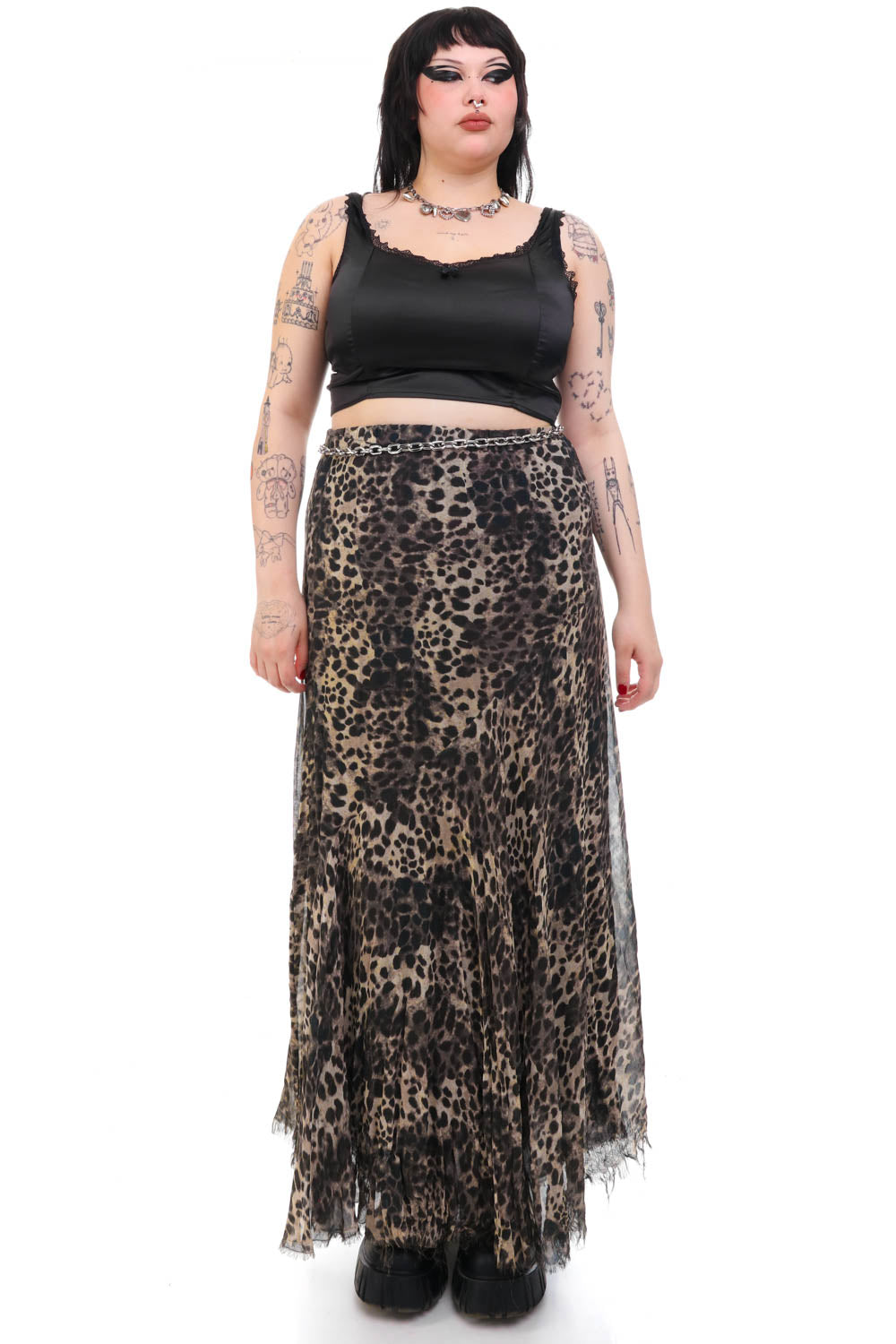 Isabel Marant Étoile Rawr Cheetah Maxi Skirt