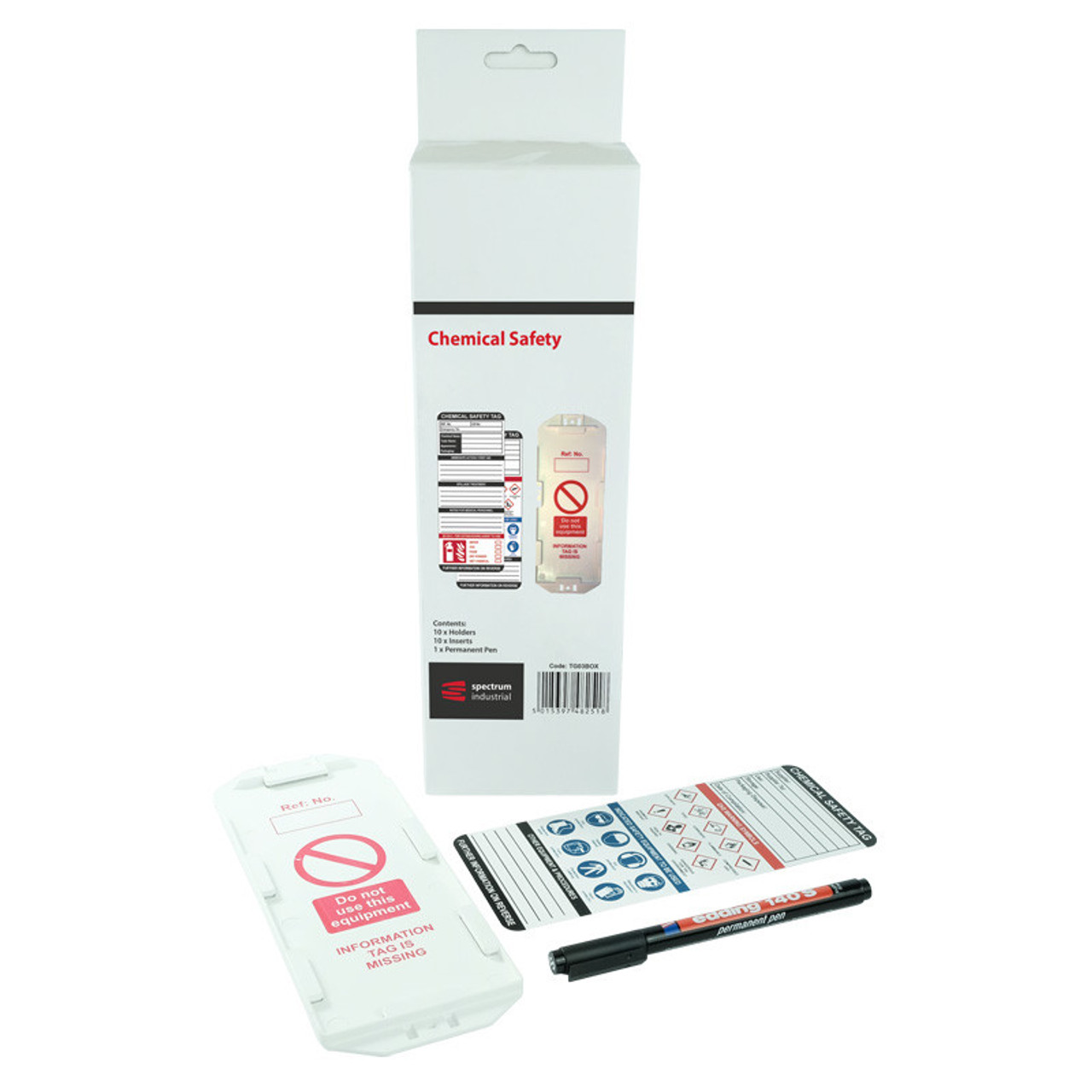 Chemical Safety Tag Kit - Marshall Industrial Supplies