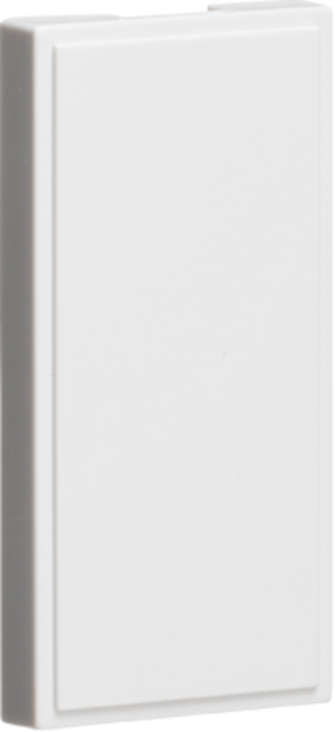 Knightsbridge Half Blanking Modules (25 x 50mm) - White (Pack Of 10)