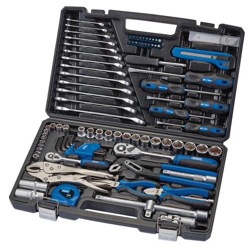 Draper 100 Piece General Tool Kit In Carry Case