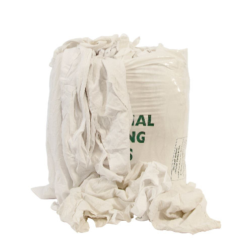 White Sheet Wiping Rags in a Bag 10kg