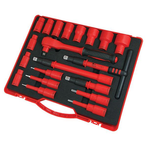 Neilsen 1/2" Insulated Socket Set - 20pc