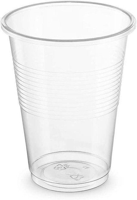 Basic 7oz Plastic Water Cups (Clear) (20 x 100 Pcs Box) 