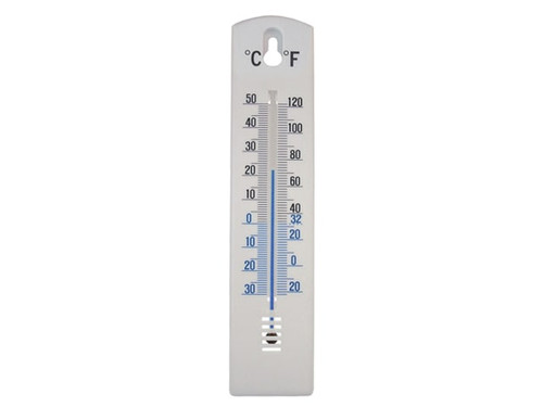 Faithfull Basic Wall Thermometer - Plastic