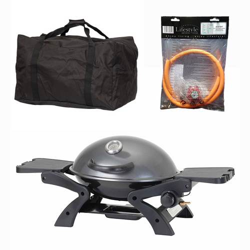 Lifestyle Portable Fishing/Camping/Beach Gas BBQ With Free Accessories