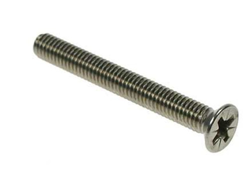 Pozi Countersunk Machine Screw A2 Stainless Steel (Per Box)