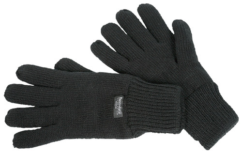 Thinsulate Black Knitted Glove