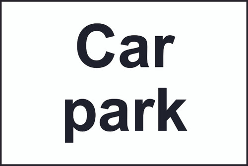 Car Park Sign (200 x 300mm)