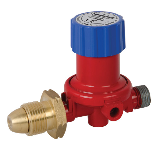 Silverline Adjustable Propane Gas Regulator 500 - 4000mbar