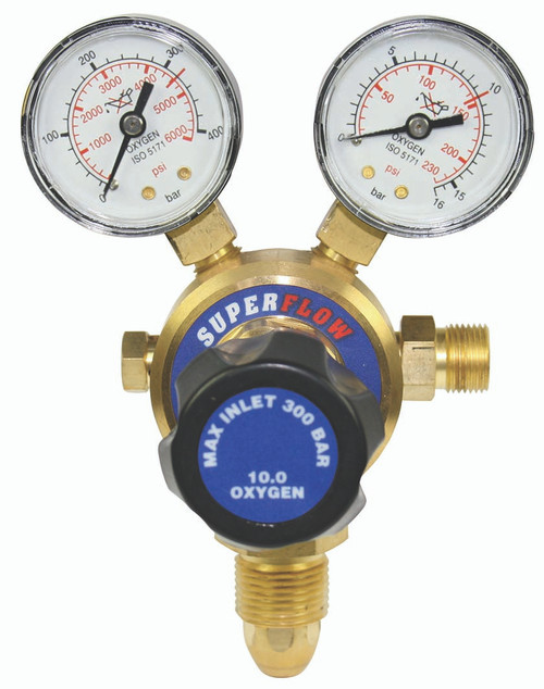 Single Stage 2g Oxygen Regulator 10bar