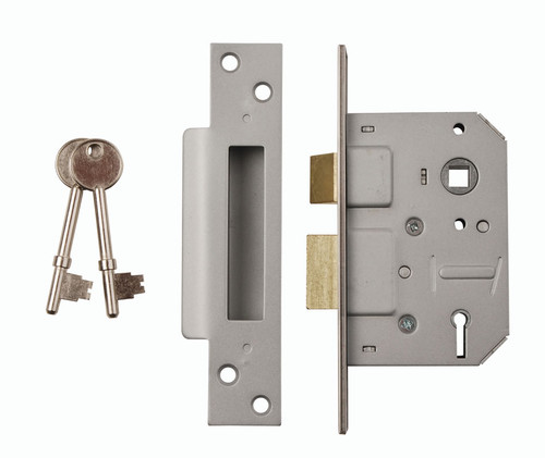 5 Lever Mortice Sashlock 63mm